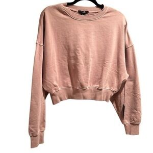 Forever 21 Pale Mauve pull over sweatshirt Size S